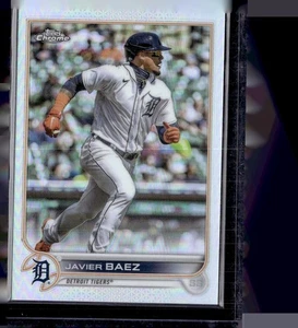 2022 Topps Chrome Update #USC89 Javier Baez Refractor #/299 - Picture 1 of 2