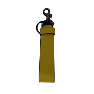 Coach Large Loop Key Fob Bag Charm in Chartreuse - Picture 1 of 7