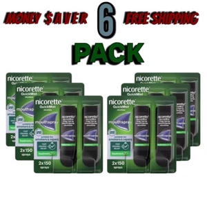 Nicorette Quickmist Duo, 2 x 150 Sprays - PACK DE 6 - ENVÍO GRATUITO - Imagen 1 de 4