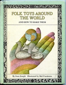 Folk Toys Around the World and How to Make Them - Hardback Book - Ex-Library - Picture 1 of 5