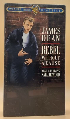 Rebel Without A Cause VHS 1955, 1996 James Dean *Buy 2 Get 1 Free* - Image 1 of 3