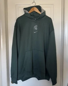 Nike Dri-FIT Men XXL-TALL Michigan State Spartans Team Issued PE Pullover Hoodie - Picture 1 of 13