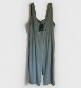 Wild Fable Jumpsuit in Teal Blush Womens Size XL, Sleeveless Stretchy NWT - Picture 1 of 10