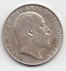 1902 Edward VII Matt Proof Silver Halfcrown 2/6 - Very Rare