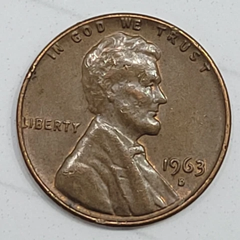 1963 D Lincoln Penny Error DDO RPM D/D Cover