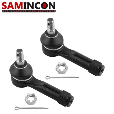 2x extremos de barra de amarre exterior delantero para Nissan NX 1991-1993/Pulsar NX 1983-1986/Sentra Foto 1 de 4