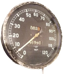 120 mph SMITHS MA 51691 speedometer SPEEDO XK JAGUAR BRISTOL BENTLEY BROOKLANDS - Picture 1 of 4