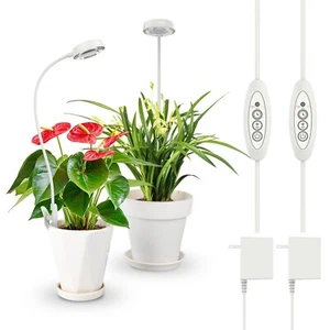 2x 150W LED Grow Light Hydroponic Full Spectrum Indoor Flower Plants Growth Lamp - Picture 1 of 12