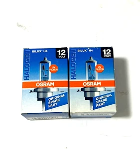 Lot of 2 OSRAM OEM Bilux H4 Bulb Lamp 64193 60/55W 12V - Picture 1 of 5