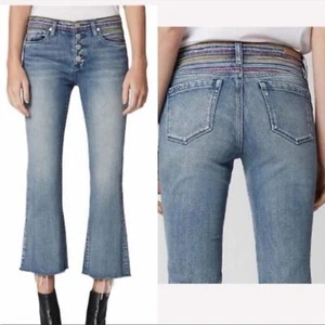 Blank NYC I The Varick Kick Flare Embroidered Jeans Size 27 - Bild 1 von 12