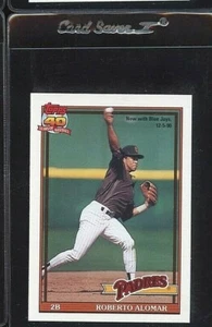 1991 OPC O PEE CHEE #315 ROBERTO ALOMAR HOF SAN DIEGO PADRES - Bild 1 von 1