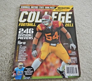 SPORTING NEWS YEARBOOKS - 2011 COLLEGE FOOTBALL - USC CHRIS GALIPPO ON THE COVER - Picture 1 of 21