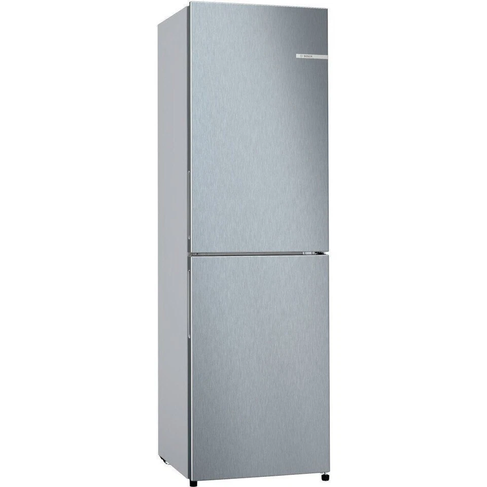 Bosch Series 2 KGN27NLEAG 171L/84L European Side-by-Side Fridge-Freezer - Inox-look