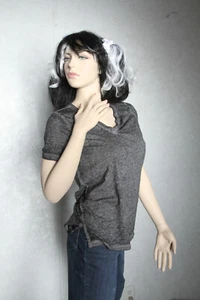 Women's Mudd Charcoal Fashion Top / Shirt - Brand New w Tags - Picture 1 of 3