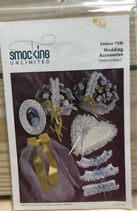 Smocking Unlimited Pattern 240 Wedding Accessories New In Package - Picture 1 of 2