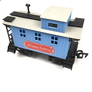 Rudolph La Isla de los Juguetes Misadaptados Tren Nariz Roja SOLO CABOOSE Azul - Imagen 1 de 11