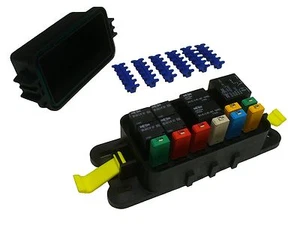 HWB60-AL Waterproof Fuse Relay Panel Module  ATV UTV CAR TRUCK 12V Off-Road  - Picture 1 of 6