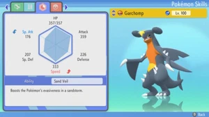 Pokémon Diamante Brillante Perla Brillante BDSP - Brillante 6IV Max EV Garchomp - Imagen 1 de 4