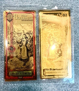Billete de 10 Utah Goldback 1/100 oz oro puro 24K Aurum lámina de oro - ¡EN STOCK!! - Imagen 1 de 5