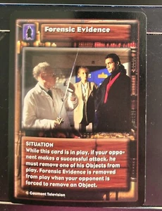 Highlander/ CCG/ 1st Edition/ Forensic Evidence/ Promo - Picture 1 of 2