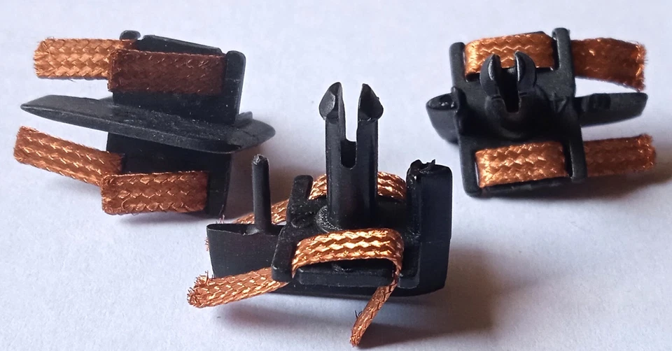 3x Scalextric SCX 88760 New F1 guide with braids guia parts slot NOS