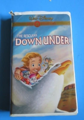 DISNEY ~ THE RESCUERS DOWN UNDER ~ VHS, 2000 ~ GOLD CLASSIC COLLECTION - Image 1 of 3