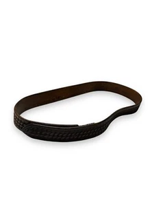 Tex Shoemaker Basketweave Brown Belt 36 - Picture 1 of 6