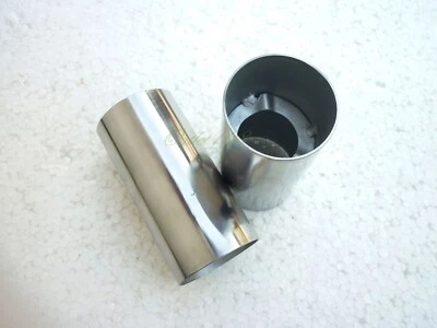 Par de fundas inferiores horquilla Honda CB100 S90Z CD90Z TS50DX CG125 Benly S110 cubierta inferior Foto 1 de 4