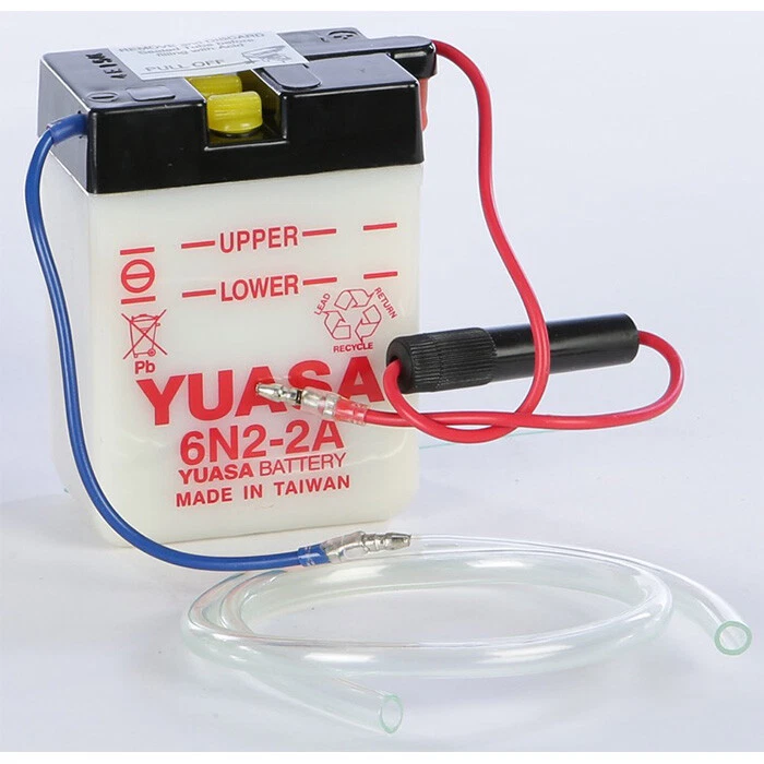 BATERÍA YUASA 6N2-2A CONVENCIONAL HONDA NC50 EXPRESS 1978-1979 HONDA NA50 Foto 1 de 1