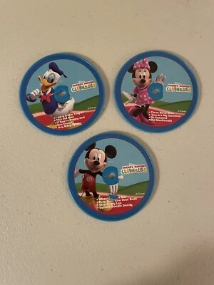 (3) Reproducir discos CD Disney Mickey Mouse Clubhouse "Canta conmigo" - SOLO DISCOS Foto 1 de 4