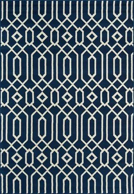 Momeni 地毯,Baja 系列当代室内和室外小地毯,易于使用 — 第 1/4 张图片