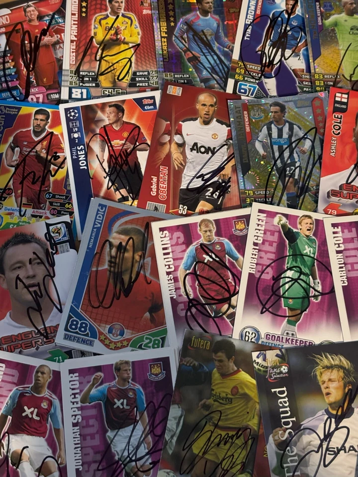 match attax, Shoot Out And Other Signed Cards.32 - Image 1 of 1