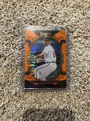 John Smoltz Neon Orange Pulsar /12 2023 Panini Select #74 - Image 1 of 2