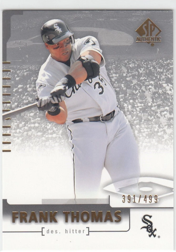 2004 Frank Thomas SP Authentic GOLD PARALLEL /499 - #59 White Sox - Image 1 of 1