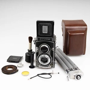 *WARTET* Flexaret Va mit Zubehör Tschechische Meopta Kamera Typ Rolleiflex V Koffer - Bild 1 von 19