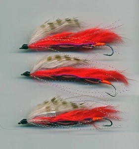 Trout Flies: Snake Flies Flapper - Sewin Fly. x 3 UK Tied size 8 (code 698) - Picture 1 of 3