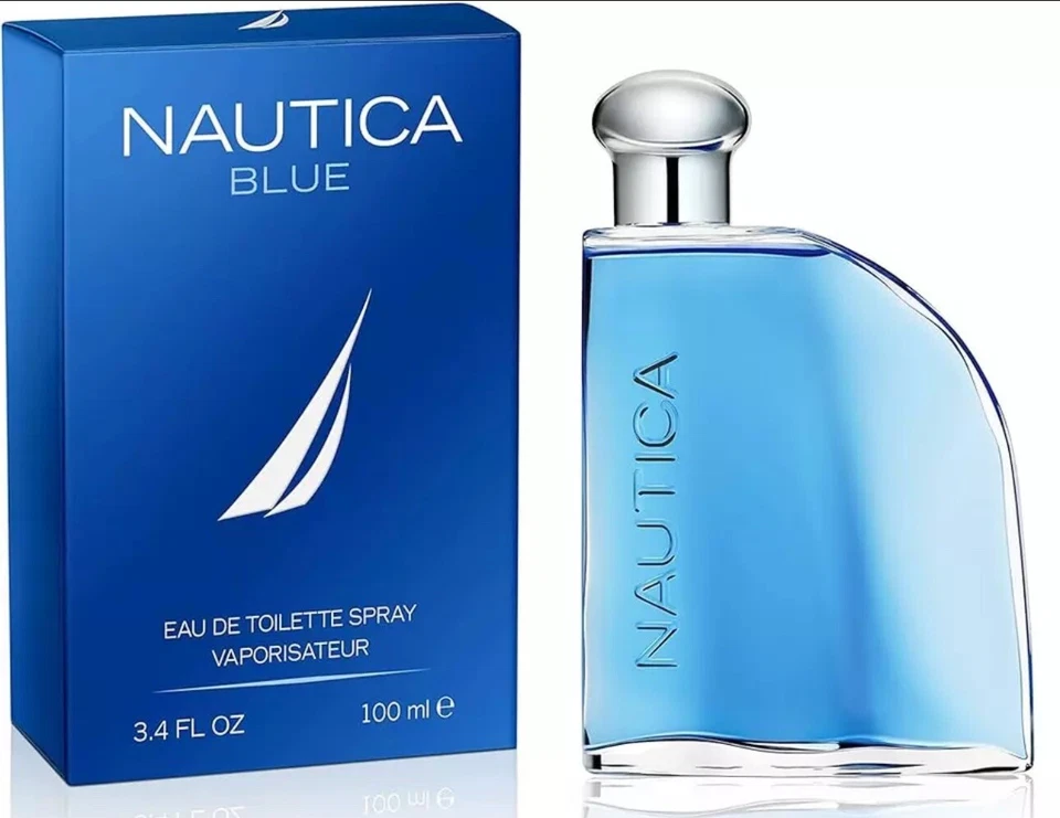 NAUTICA BLUE от Nautica 3,4 унц / 100 мл туалетная вода спрей новый и запечатанный - Изображение 1 из 1