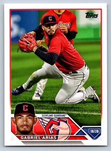 Tarjeta de béisbol Gabriel Arias Cleveland Guardians 2023 Topps #402 - Imagen 1 de 2