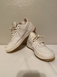 Nike Air Force 1 Premium White Women's 7.5 Mermaid Color Change Heel 616725-105 - Picture 1 of 9