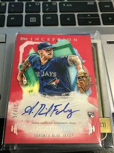 SEAN REID-FOLEY 2019 Topps Inception Rookie Stars Autographs Red #31/75 JAYS!KC3