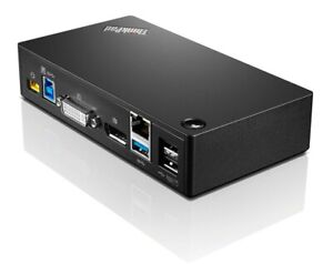 Lenovo ThinkPad USB3.0 Pro Laptop Docking Station - Black (40A70045AU)