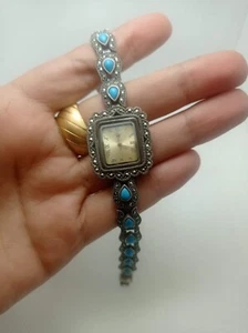 A women's watch made of 925 silver, weighing 33.97, very beautiful when worn wit - Picture 1 of 7