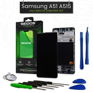 Display per Samsung Galaxy A51 2019 A515F LCD Touch Vetro + Frame NUOVO - Foto 1 di 4
