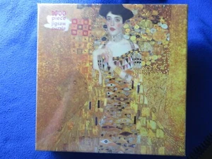 PORTRAIT OF ADELE BOCH-BAUER KLIMT 1000 PC ZIGSAW PUZZLE FLAME TREE NEW/SEALED - Picture 1 of 2