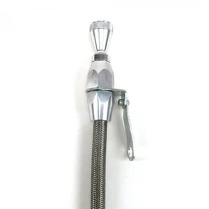 Stainless Steel Ramjet / Small Block Chevy / GM Vortec Engine Oil Dipstick - Picture 1 of 5