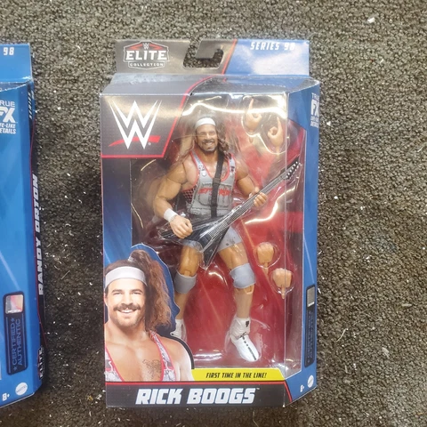 WWE Elite Rick Boogs Series 98 6” Wrestling Action Figure 2023 New 1st Edition Cover