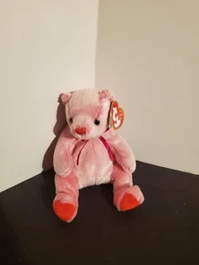 TY Beanie Baby - ROMANCE the Valentines Day Bear (7 inch) - Picture 1 of 4