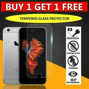 Screen Protector For Apple iPhone SE 2 (2020-2022) - Tempered Glass 100% Genuine - Picture 1 of 6
