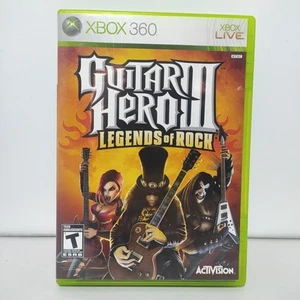 Guitar Hero 3 III: Legends Of Rock (Xbox 360) Complete CIB - Picture 1 of 4