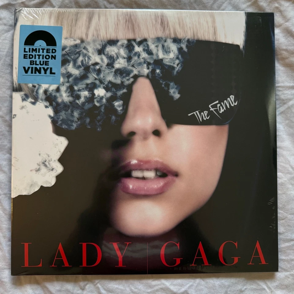 Lady Gaga The Fame 15th Anniversary Limited Translucent Light Blue Vinyl  poster - Image 1 of 3